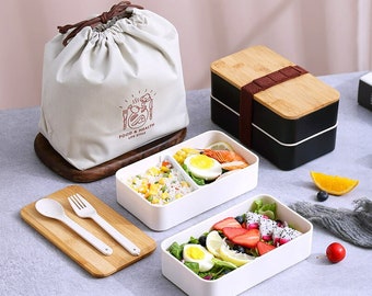 bait box Japanese Style Bento Lunchbox Wooden Lunch Box oak style food box 