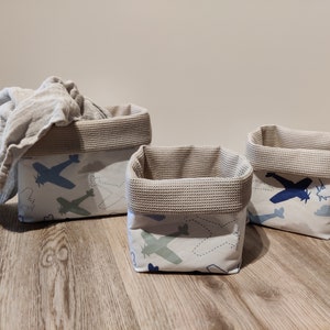 Utensilo Set of 3 / Storage basket / Diaper accessories / Baby