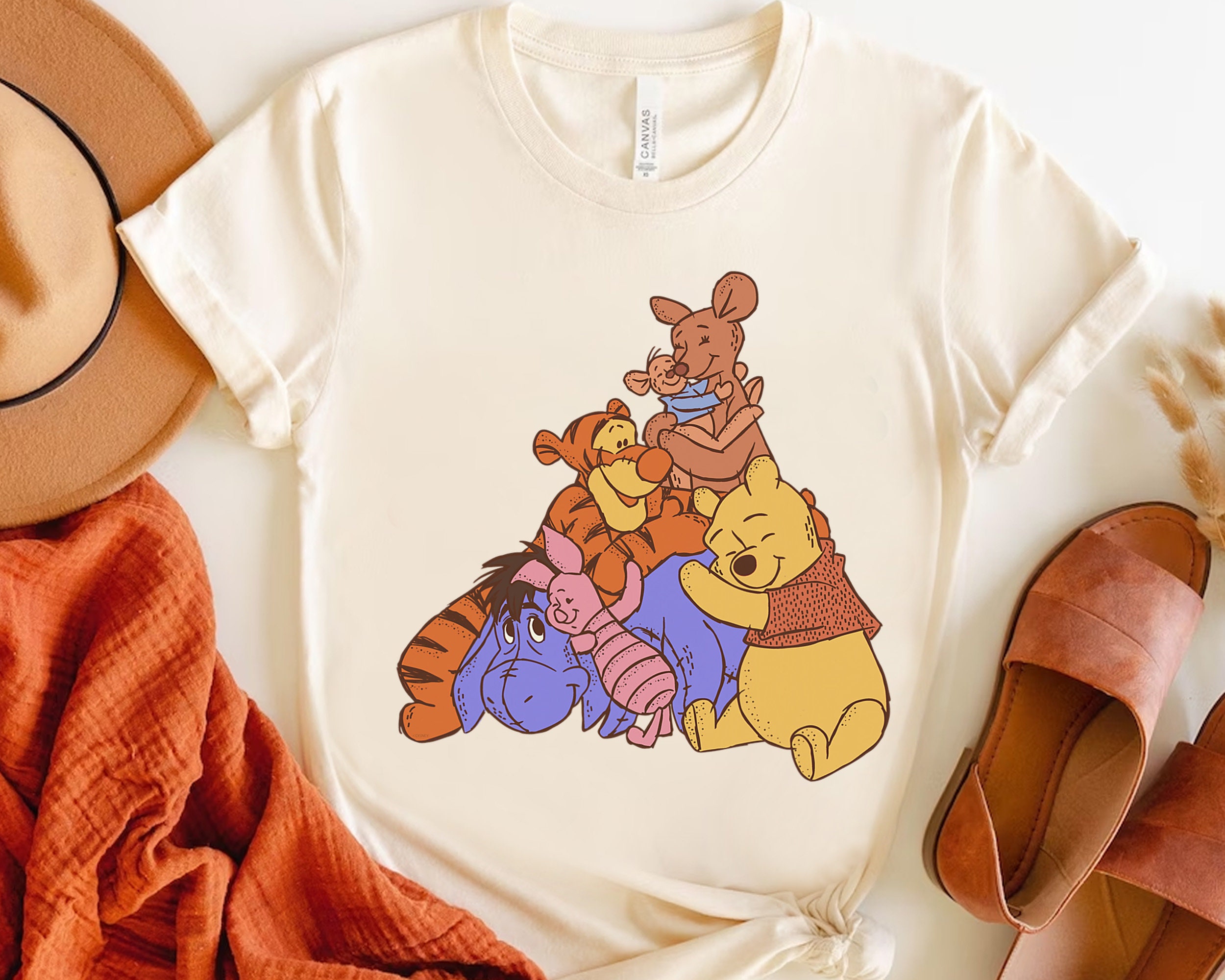 Disney Winnie the Pooh Squad Hundred Acre Kanga Roo Group Hug - Etsy