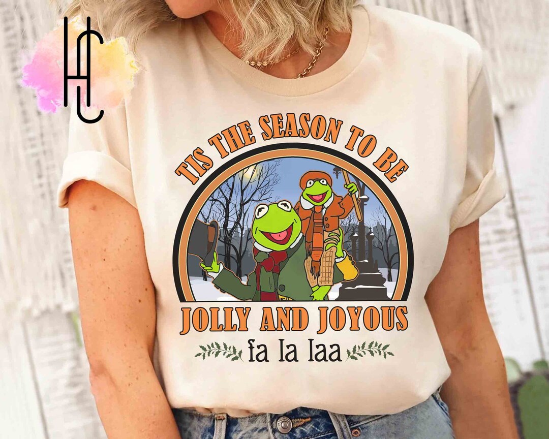 Muppet Christmas Carol Kermit the Frog and Tiny Tim Tis the Etsy