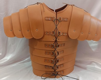 Leather Lorica Segmentata, armour Eagle Leather
