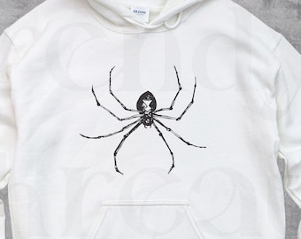 Vintage Spider 90s Graphic Hoodie, Pump Cover Spider Hoodie, Retro