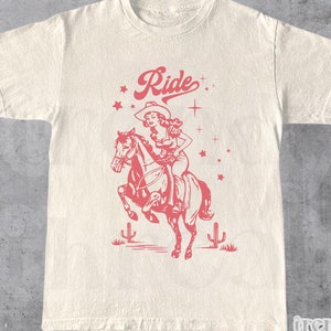 Ride or Die Cowboy Tee Vintage Black