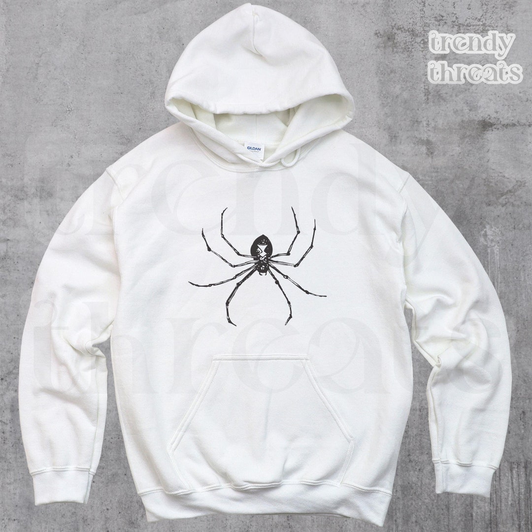 Vintage Spider 90s Graphic Hoodie, Pump Cover Spider Hoodie, Retro