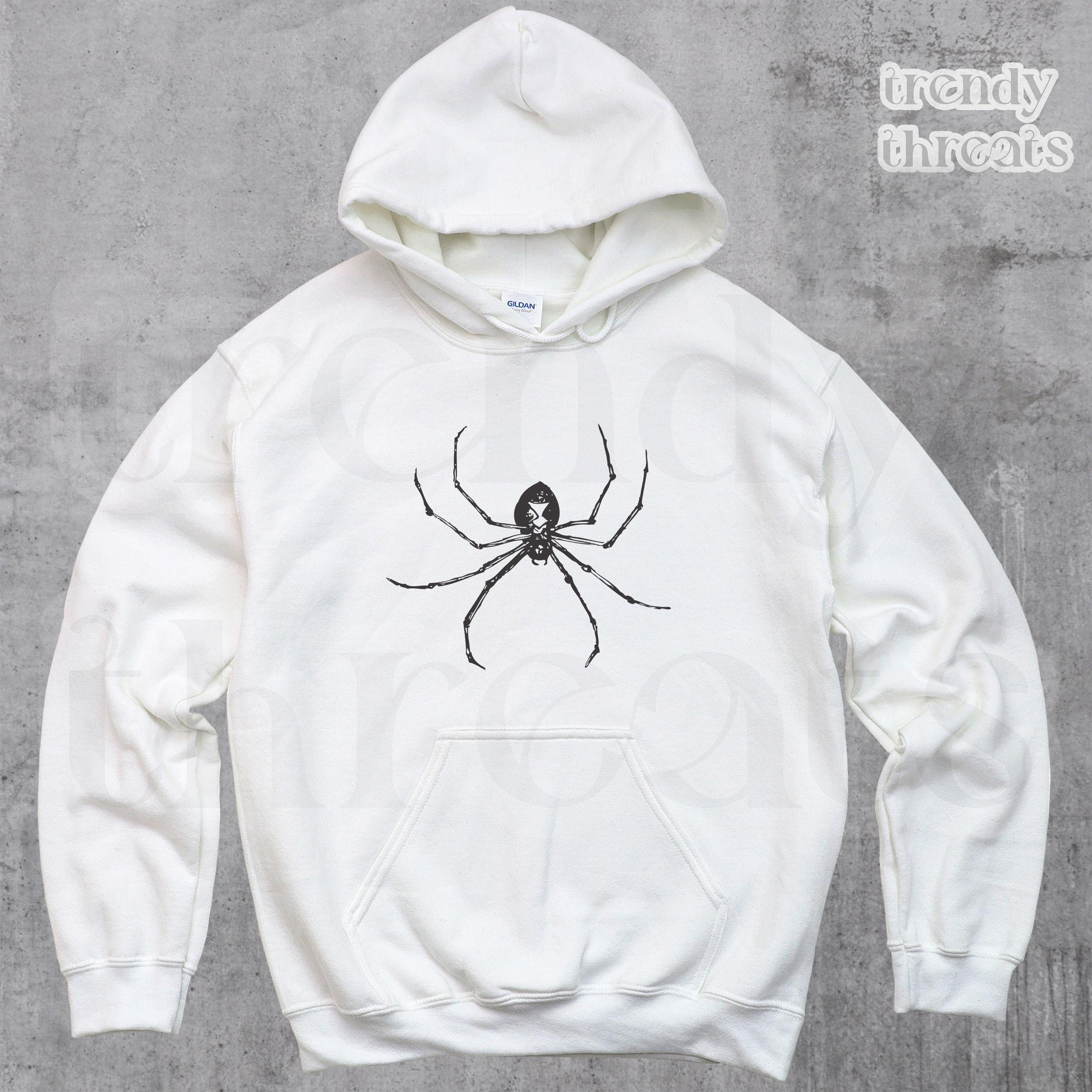 90's グランジ hoodie Vintage Spider 90s Graphic Hoodie, Pump Cover Spider Hoodie