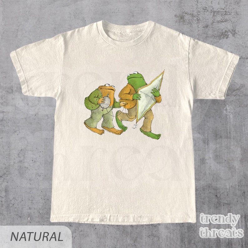 Frog Vintage 90s Unisex T-Shirt | Classic Book Cover Shirt | Retro Frog Shirt | Classic Book Shirt | Gift For Book Lovers