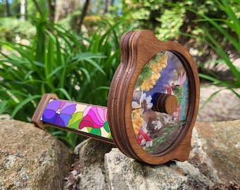 Kaleidoscope  / Birthday Gift For Kid / DIY Kit for Kids / Wooden toys / Outdoor Toy Eco-Friendly / Toddlers toys