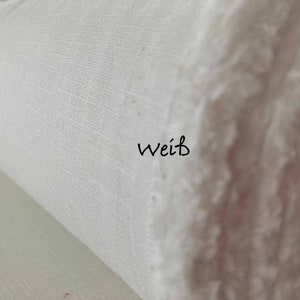 Linen 100% washed sold by the meter (145 cm width, weight 240 grams/m2)