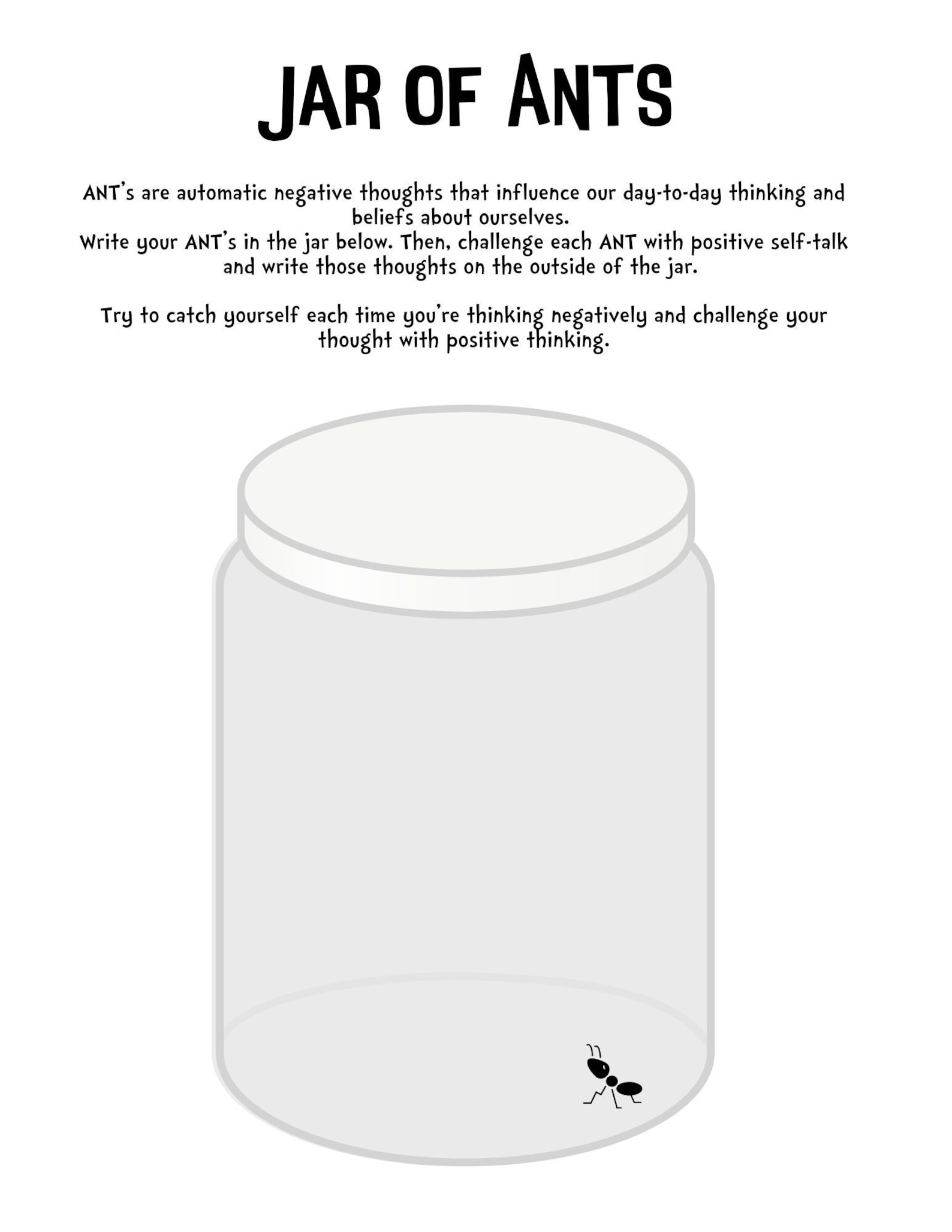 Kids Cbt Therapy Worksheet Etsy