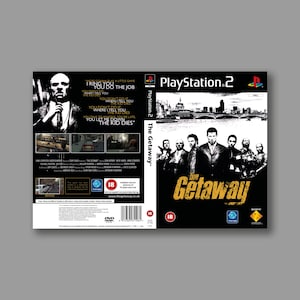 Funda de repuesto - The Getaway (versión PAL UK) - Reproducción clásica de Playstation 2 - Impresión de alta calidad a 600 DPI