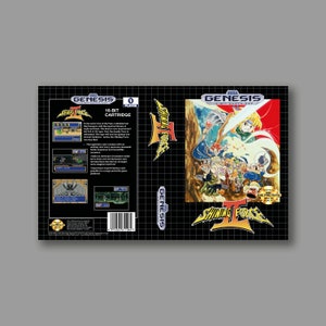 Ersatzcover – Shining Force II (US-Version) – SEGA Genesis Custom Game Cover – Hochwertiger Druck