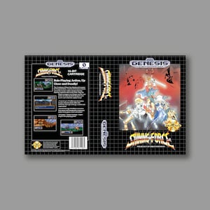 Ersatzcover – Shining Force (US-Version) – SEGA Genesis Custom Game Cover – Hochwertiger Druck