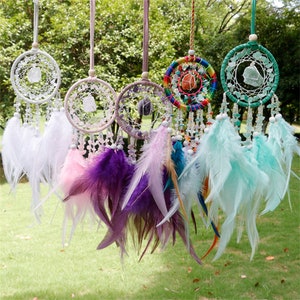 DIY Lace and Feather Dream Catcher - Cute Girls Hairstyles
