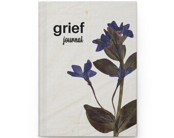 Guided Grief Journal Set - Thoughtful Sympathy Gifts for Loss of Father, Mother, Husband, Child
