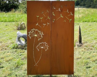 2er-Set Pusteblume Gartenstecker Aus Metall – Rost-Optik, Wetterfest, Ca. 25–28 Cm Hoch, Für Beet, Terrasse & Balkon, Frühlingshafte Gartendeko 2er-Set Pusteblume Gartenstecker Aus Metall – Rost-Optik, Wetterfest, Ca. 25–28 Cm Hoch, Für Beet, Terrasse & Balkon, Frühlingshafte Gartendeko