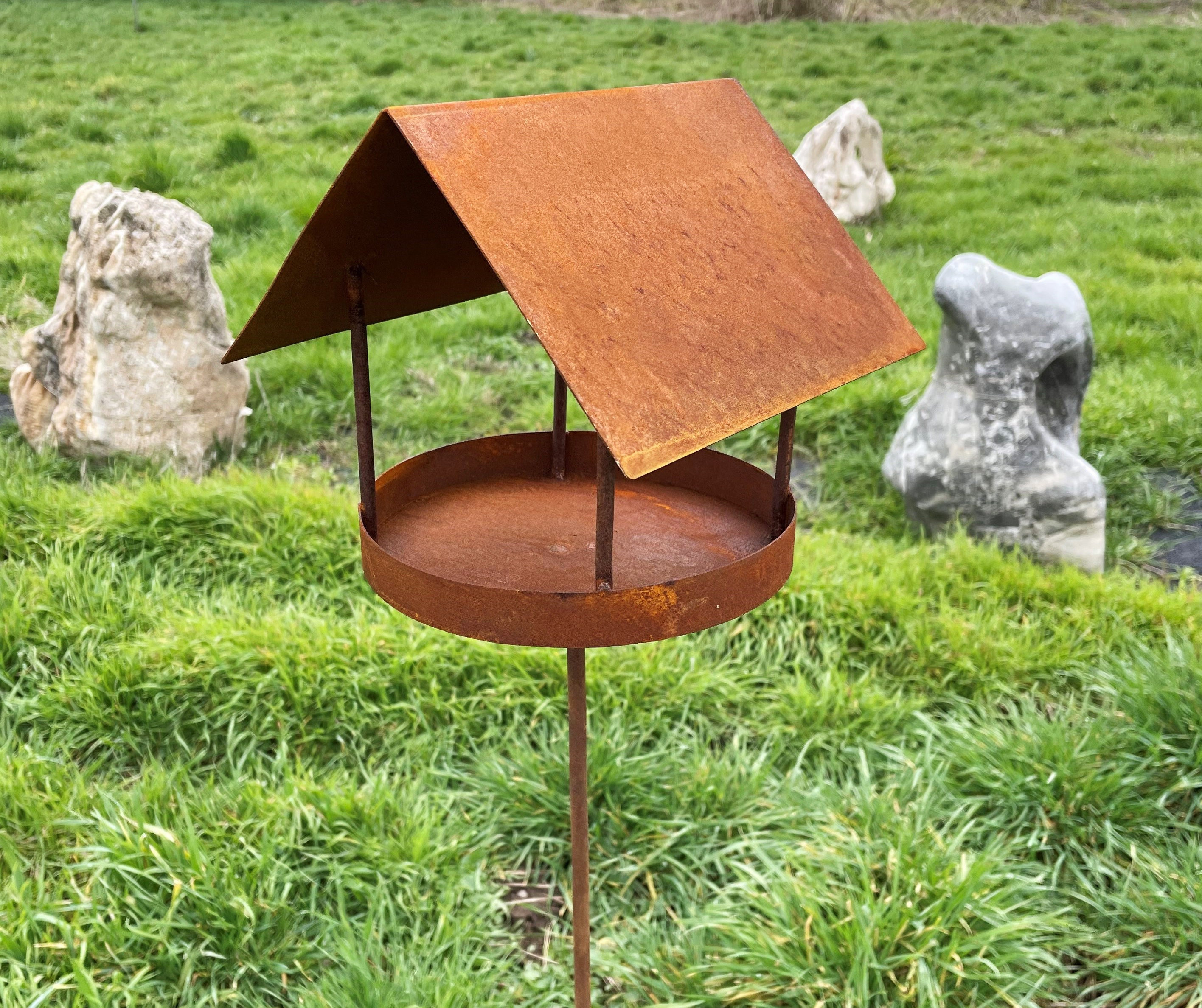 Giardino Miglio Pietra Mani Aperte Ornamenti Giardino, Stazione Mangiatoia Uccello Ornamentale Bagno Di Pietra Ornamenti Per Giardino - Foto 4