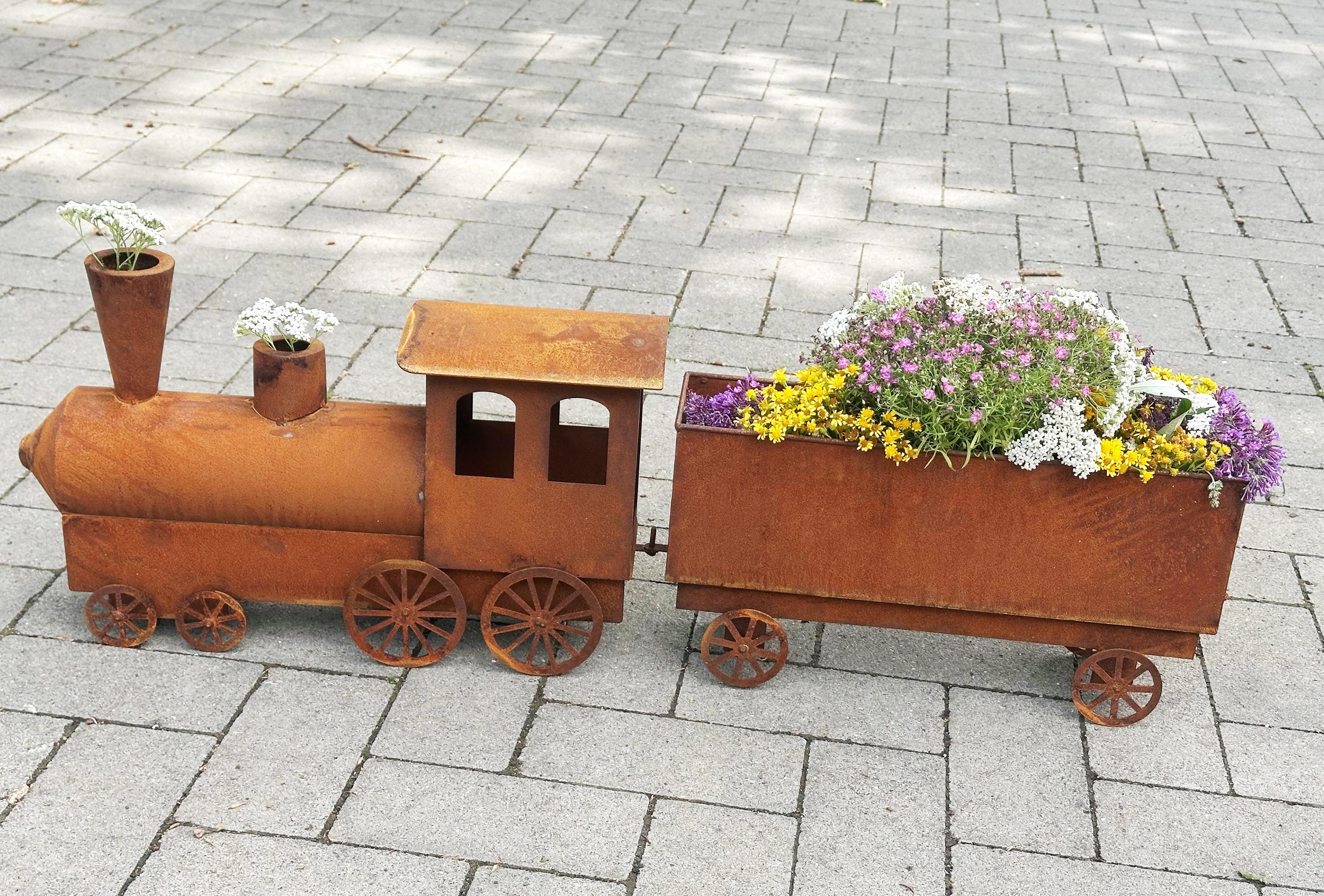 Zug blumentopf - Etsy.de