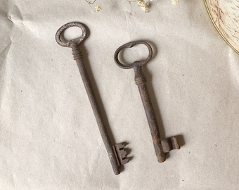 Vecchia chiave di ferro / oggetto da collezione vintage /