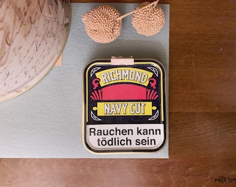 Lattina di tabacco da pipa Richmond Navy Cut - Lattina vuota -