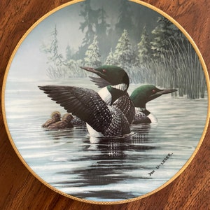 decorative duck plate by Don Li-Leger, First Start