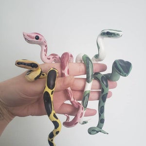 1 Snake Sculpture, or Bookcase Snake, or Planter Snake, or Table Top ...