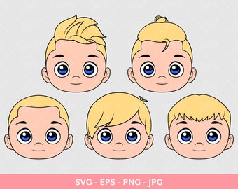 Blonde Boy Face, peekaboo boy svg, boy mom svg, little boy clipart, bundle svg, boy dad svg