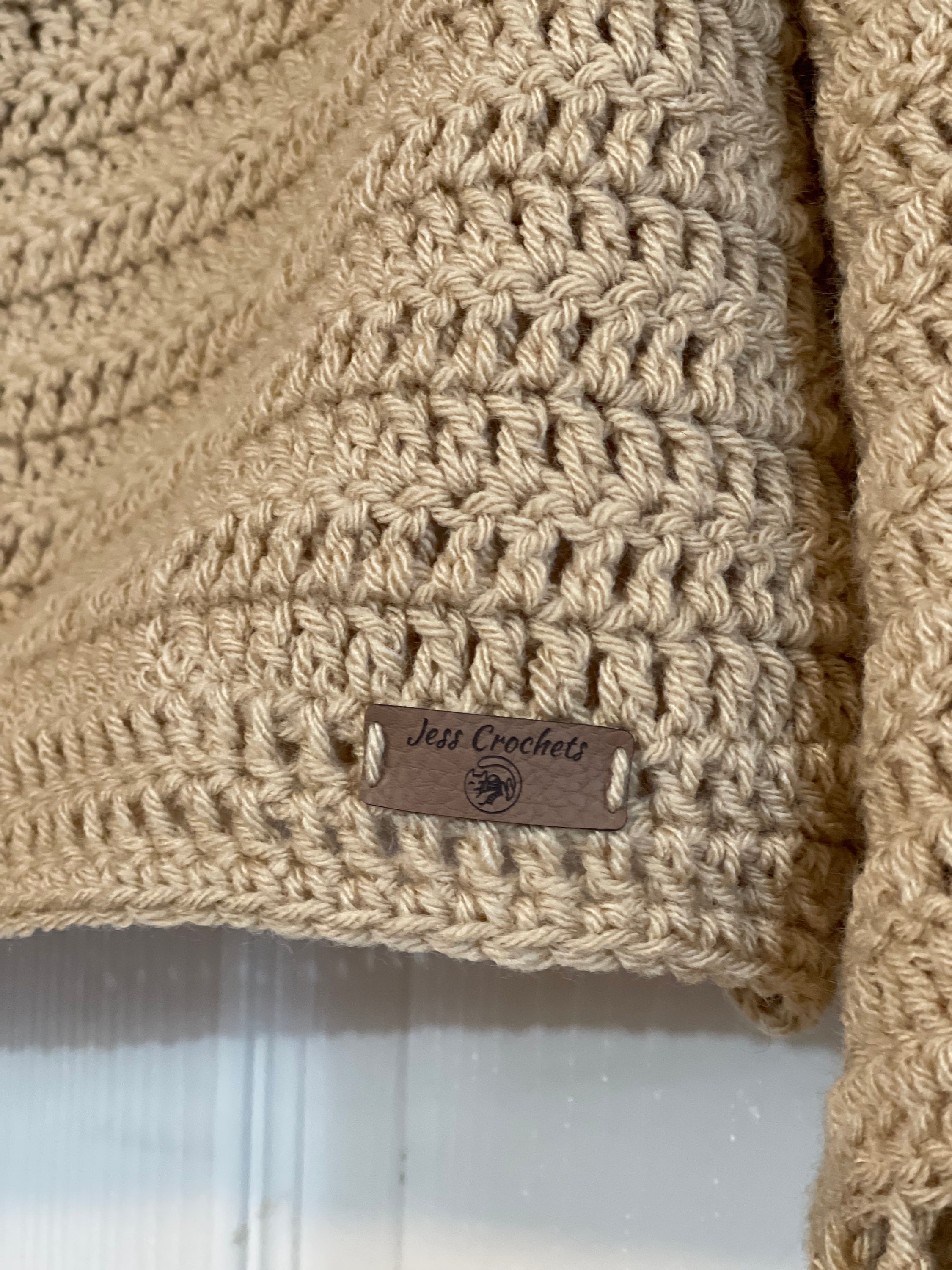FELIX CROPPED CROCHET SWEATER