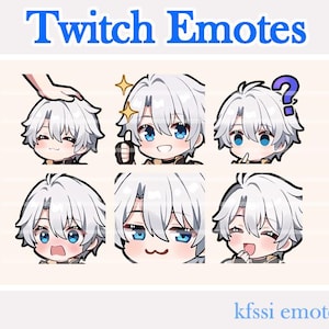 Phainon Emotes: Honkai Star Rail Twitch Emotes (Digital Download)