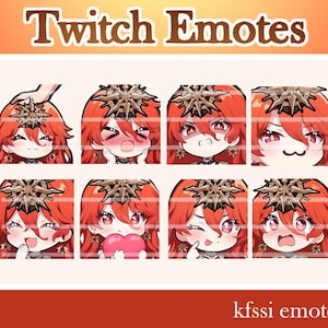 Augusta Wuthering Waves Emotes: Twitch Discord Emoji Set (Digital Download)