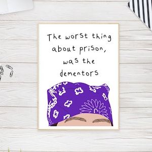 Prison Mike The Office, Digital Download Print, Wall Decor