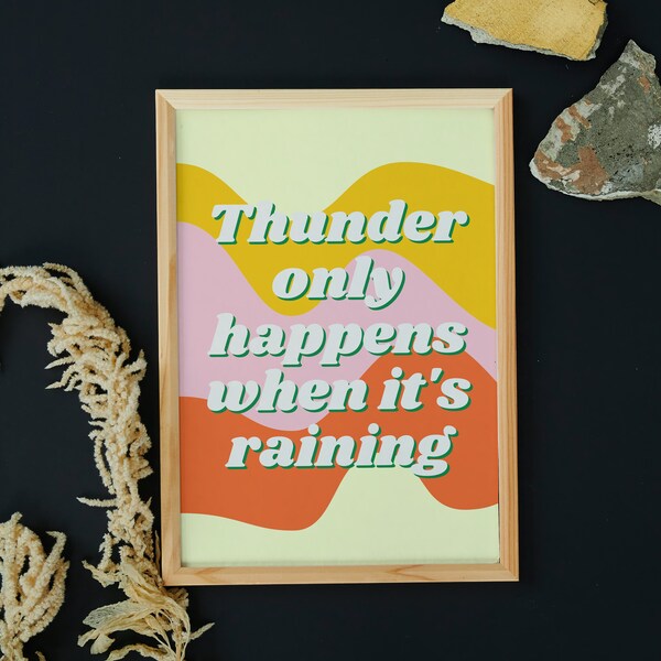 Thunder and Rain - Etsy