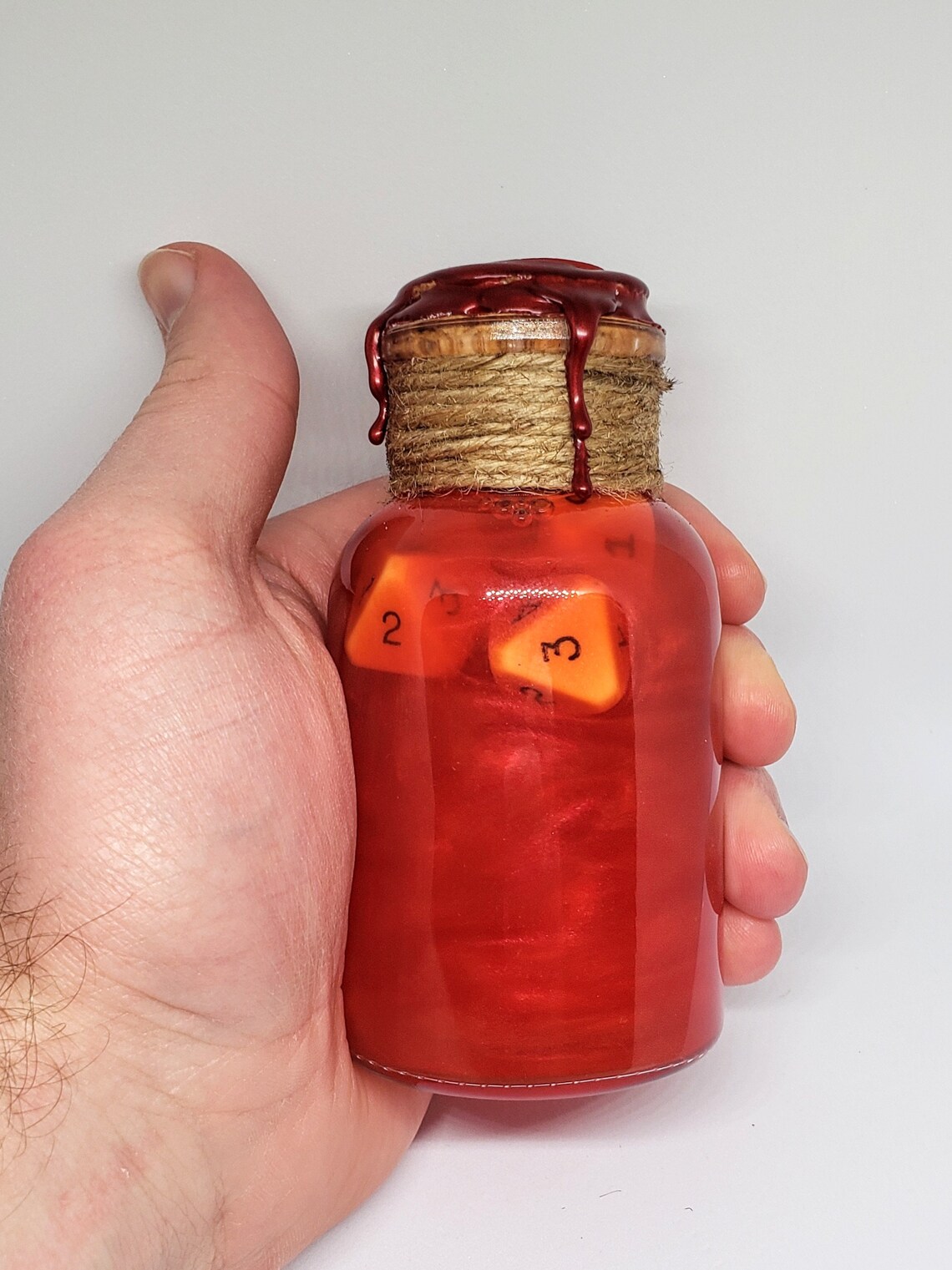 Dnd Greater Potion of Healing 4d4 Health Potion Glass Vial DND Etsy