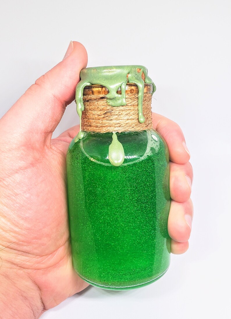 Emerald Potion Dnd Potion Prop May Birthstone and Taurus Gemstone
