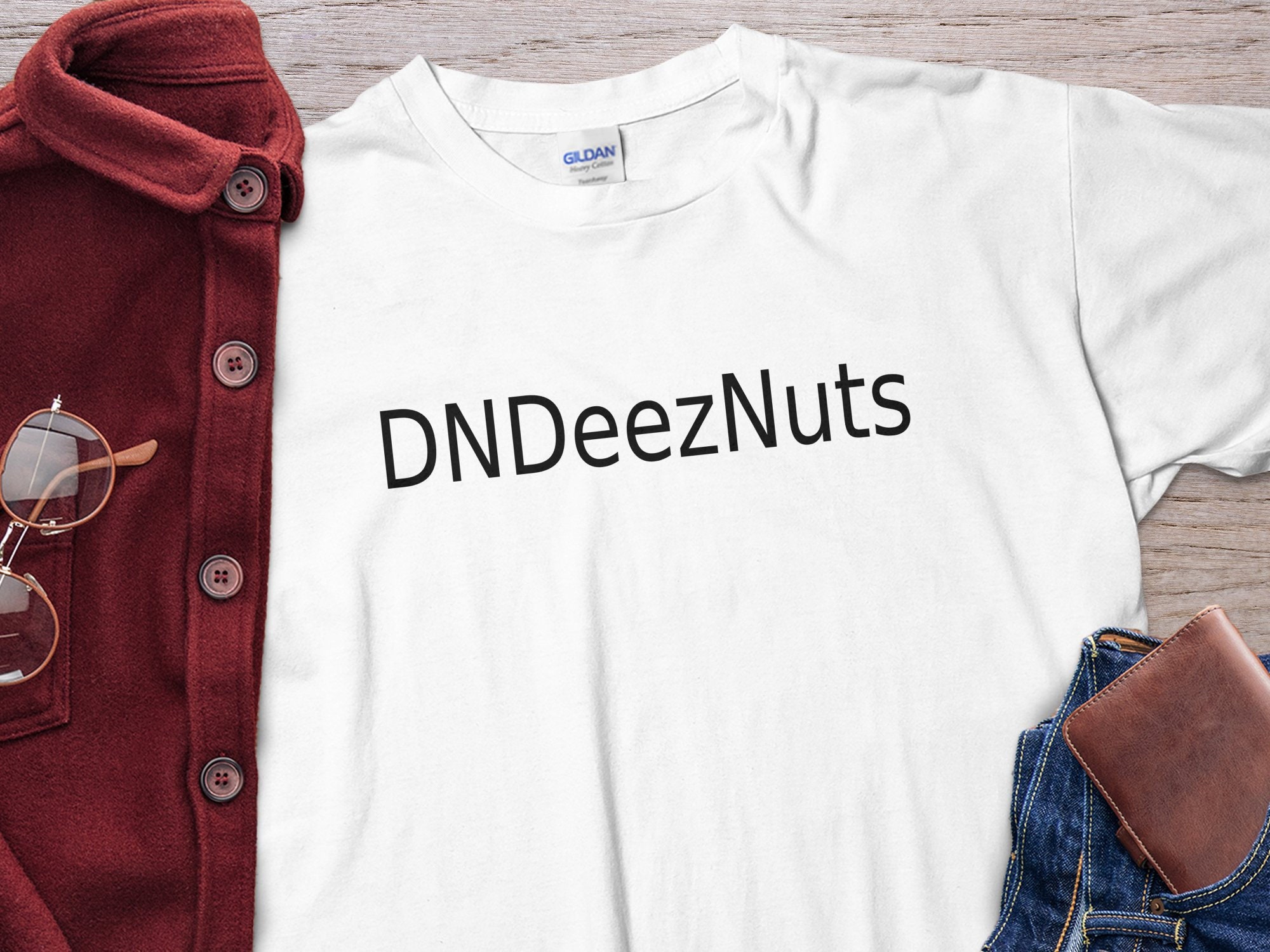 Dndeez Nuts Funny Dnd Shirt Deez Nuts Tshirt for Gamer Gift for