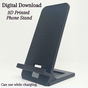 Printable Phone Stand 3D File: IOS & Android (3MF)