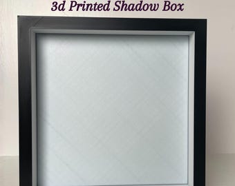 6x6 Printable 3D Shadow Box for Tabletop or Wall Display