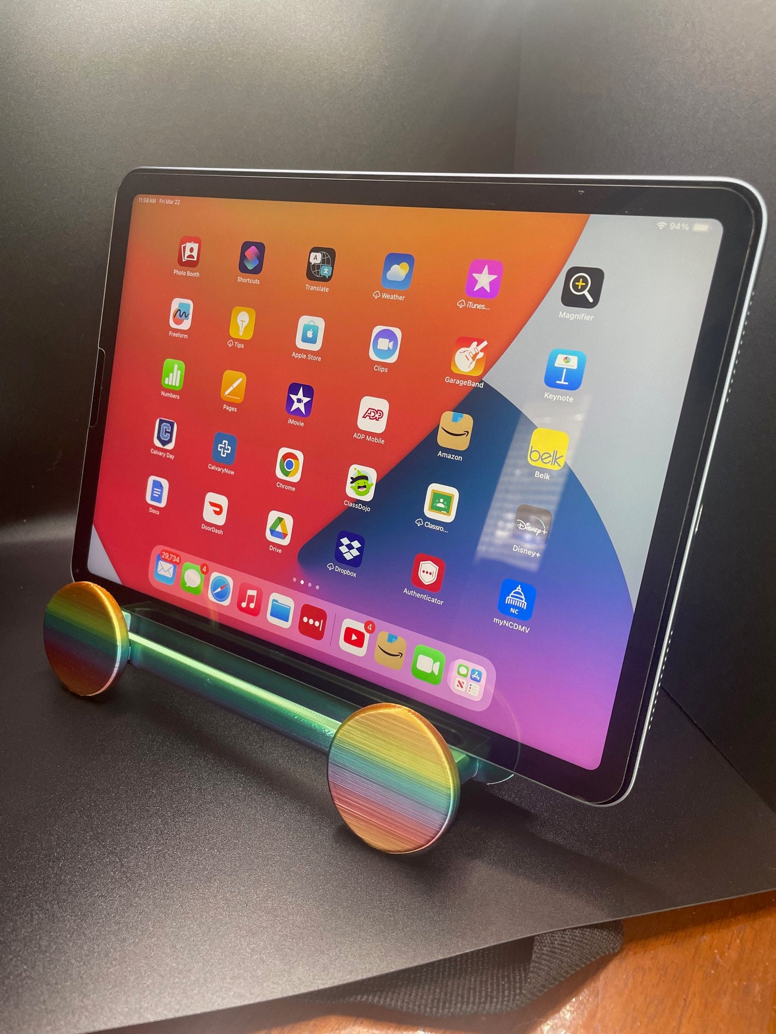 Unique 3D Printable iPad Stand, 3d Printable Tablet Stand, Digital File ...