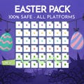 NEW! DDV Easter Event Pack / NEW Green Easter Egg included! / All Platforms