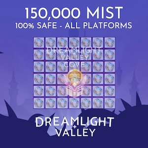 Dreamlight Valley 150,000 Mist Pack / Dreamlight Valley Treasure Island / DDLV / All Platforms