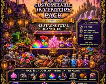 Full Customizable Inventory Pack