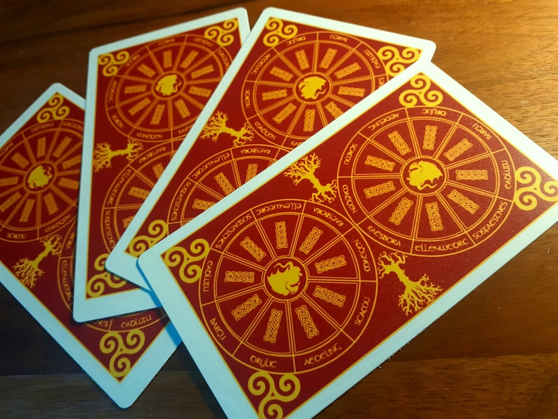 BBC Merlin Tarot Cards 78 Card Deck - Etsy