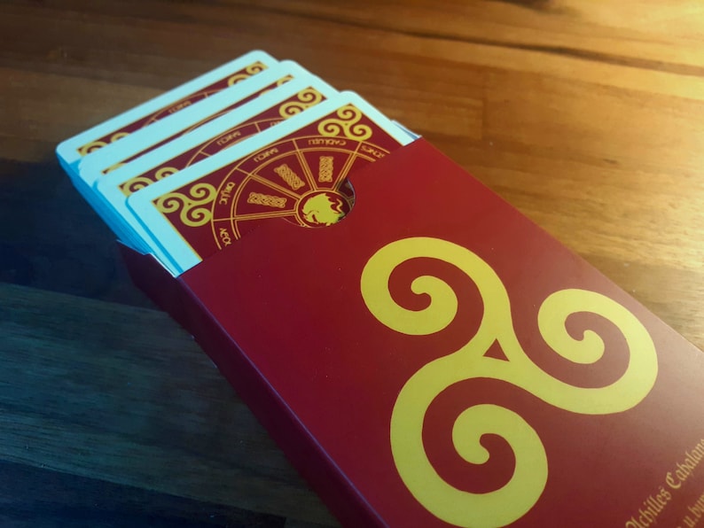 BBC Merlin Tarot Cards 78 Card Deck - Etsy Australia