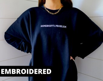 Embroidered Country Music Sweatshirt: Unisex Concert Crewneck