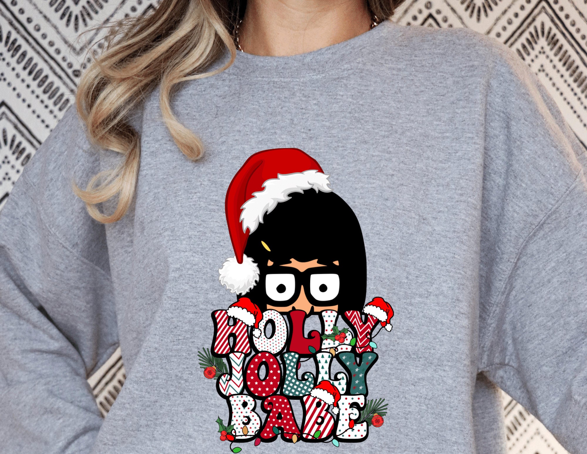 Tina belcher christmas sweater top