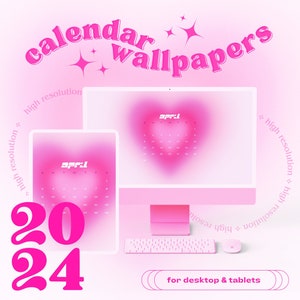 Pink Wallpaper for Chromebook - Etsy