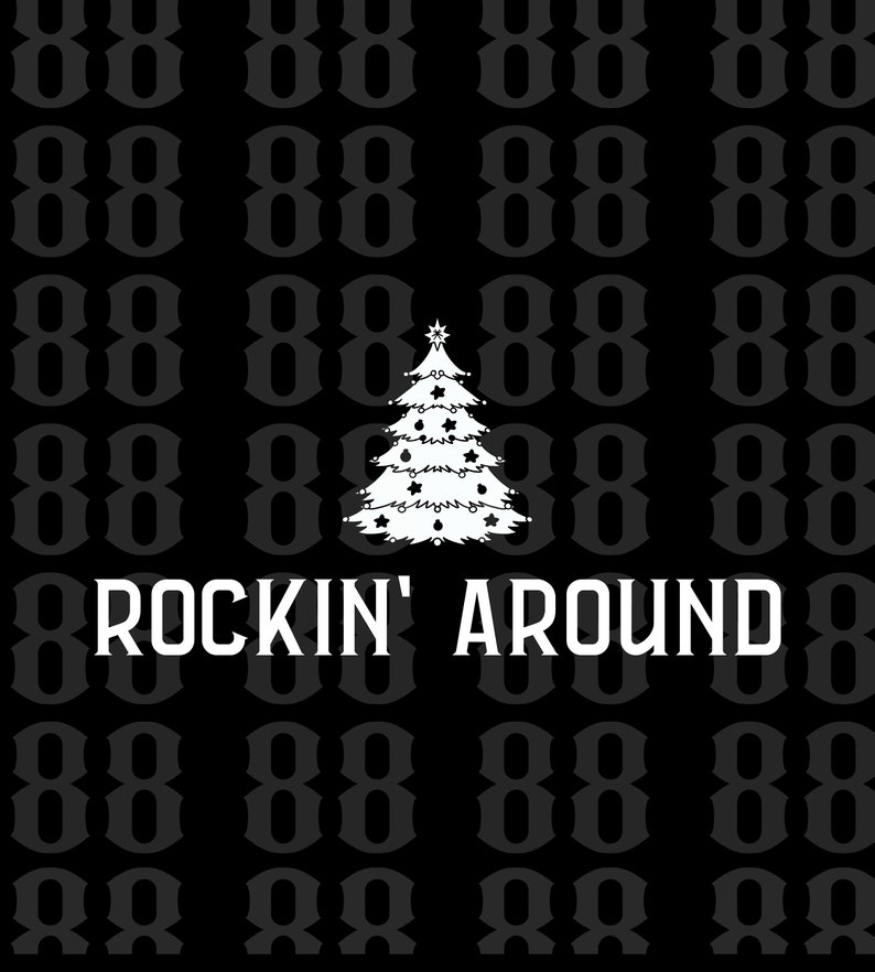 Christmas Tree Png Rockin Around the Christmas Tree Png Etsy