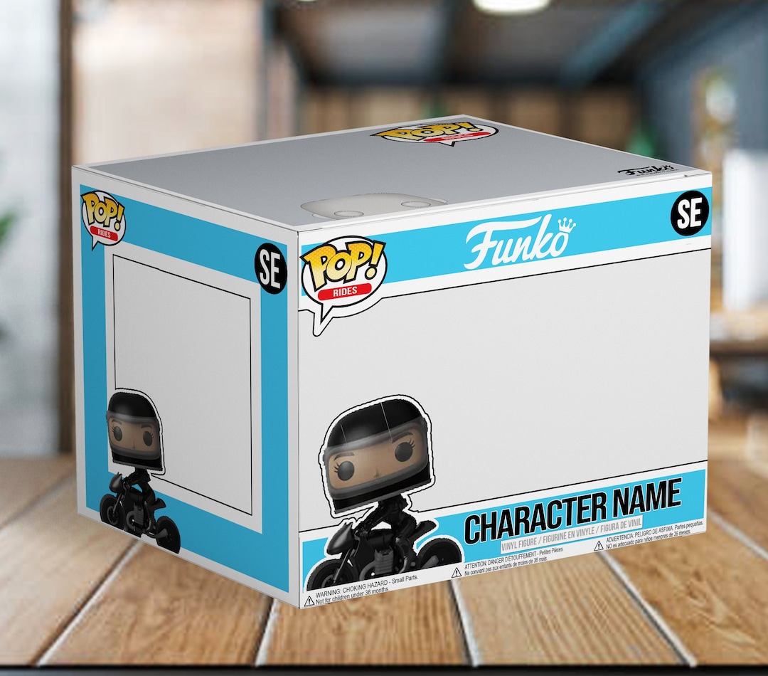 Funko Pop Custom Box Template Digital Download Pop Rides Funko Vinyl Funko Pop Custom Box Template Digital Download Pop Rides Funko Vinyl