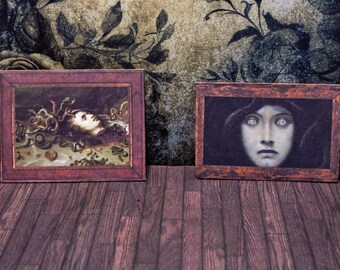 Pinturas em miniatura da Medusa