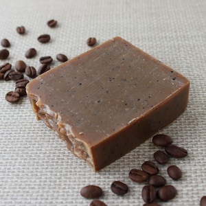 Coffee Soap Bar, Espresso Fresh Fragrant Aroma, Gift For Coffee Lover, Handmade Exfoliating Coffee Soap, Natural Scent, Dad Mom Soap Gift