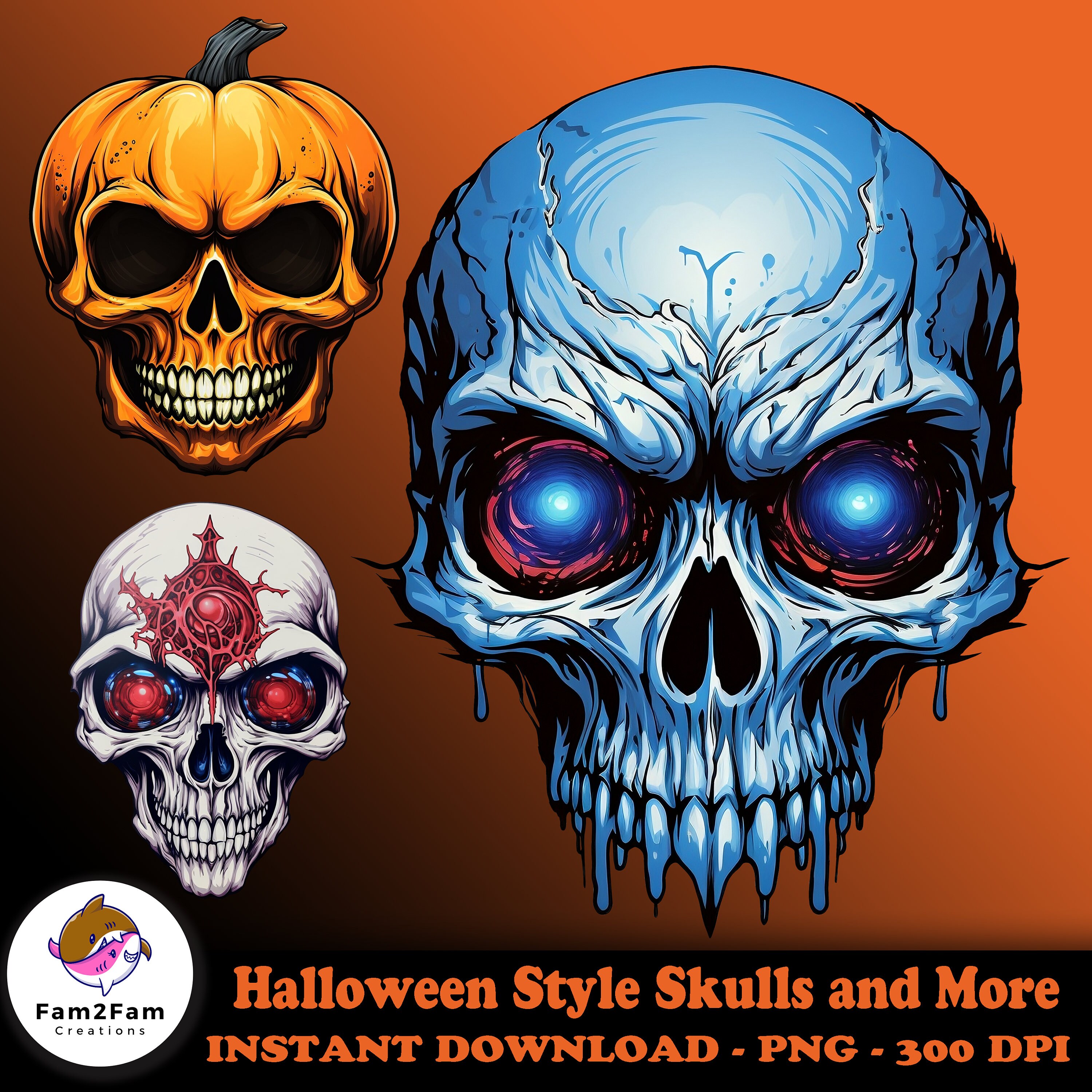 Halloween Skulls and More Clipart Popular Clipart Halloween Clipart ...